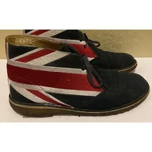 靴 Clarks Desert Trek UNION JACK UK7/25cm Men's US 10.5 Clarks Desert Boots Union Jack UK Flag Ankle